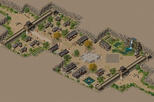 传奇超高清主城地图素材