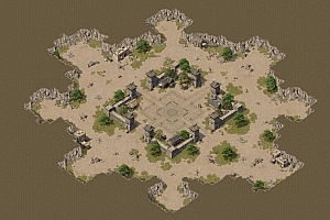 传奇世外主城高清地图素材